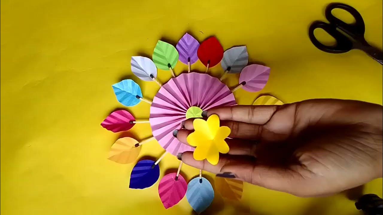 Best Out Of Waste Matchstick Wall Hanging Craft /Matchstick Wall