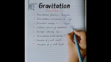 important formula of gravitation #physics