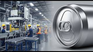How Aluminum Cans Are Made Inside USA Factories #aluminumcans #usa #howitsmade #insidethefactory