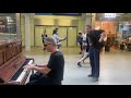 Stride ragtime and classical piano mashup