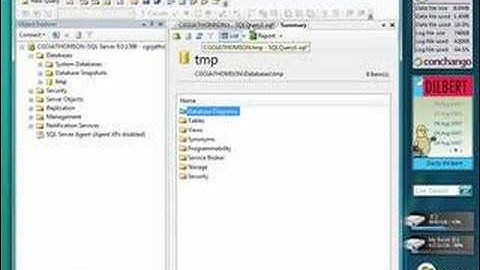 SQL Server Monitor Gadget v1 demo