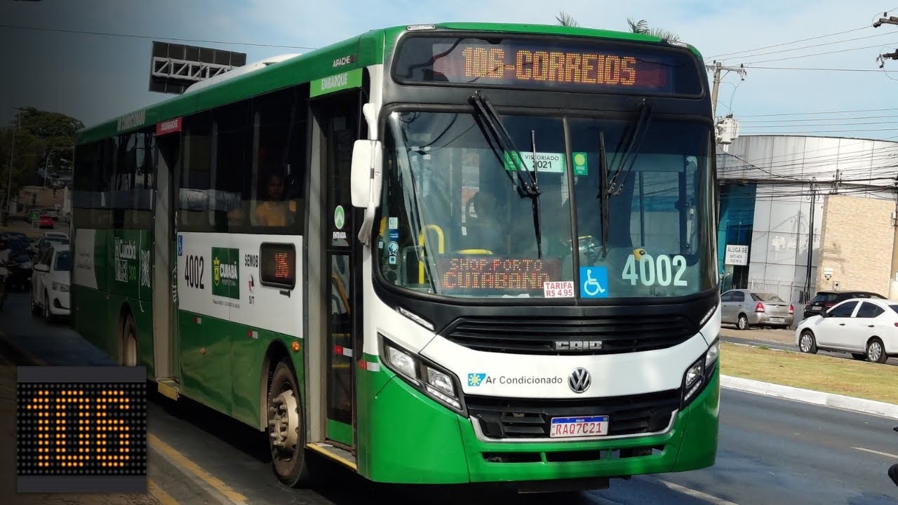 Linhas de Cuiabá | 106 - Cidade Verde x Centro