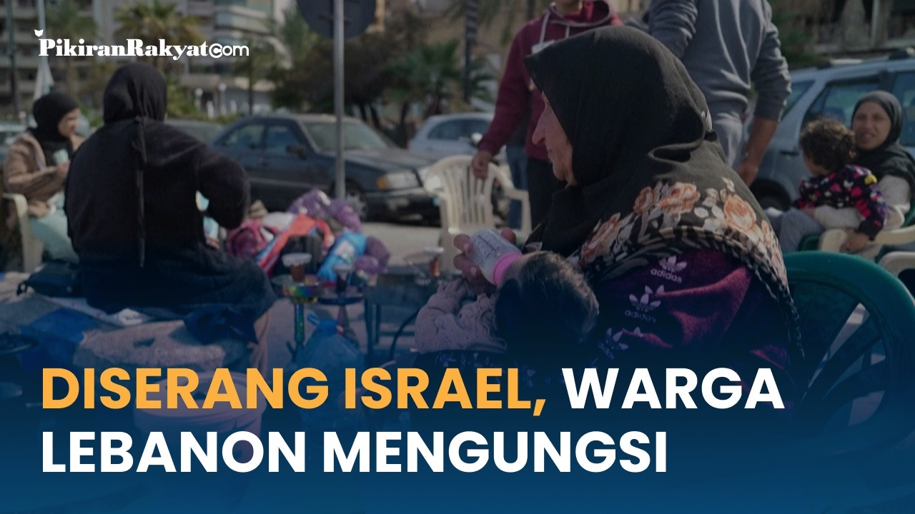 Diserang Israel, Warga Lebanon Mengungsi: Cari Tempat Aman Meski di Jalanan