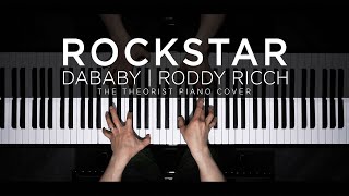 ROCKSTAR by Dababy ft. Roddy Ricch | The Theorist Piano Cover видео