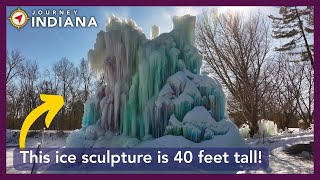 A Frigid Tradition This Family Has Been Building An Ice Tower In Their Yard For More Than 60 Years