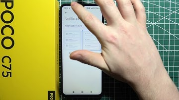 POCO C75 - How to Change Notifications Style ?