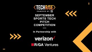 September Sports Tech TechRise Pitch Competition