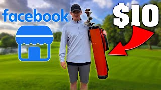 I BOUGHT THE CHEAPEST GOLF CLUBS OFF FACEBOOK MARKETPLACE Facebook Marketplace Volkswagen Golf