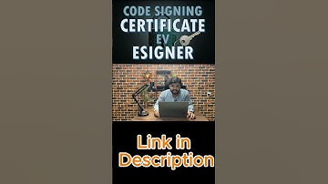 What is Code Signing Certificate for Beginners #ev #concepts #code #security #2025 #hsm #ssl #csr