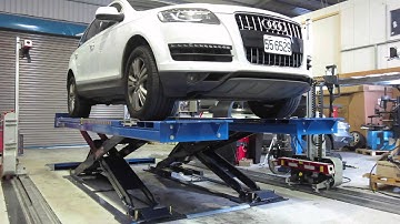 Cầu nâng cắt kéo kiểm tra cân chỉnh góc lái 0915 877 227