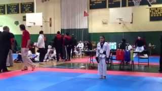 Michelle Peribanez Gold Medal Wood Breaking2013 New Jersey