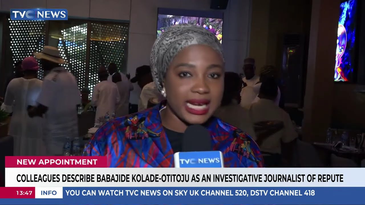 Colleagues Describe Babajide Kolade-Otitoju As An Investigative Journalist Of Repute
