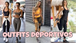 OUTFITS DE MODA DEPORTIVOS | TENDENCIAS PARA IR AL GYM CON ROPA DE DEPORTE  | MODA 2019 - YouTube