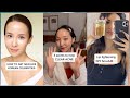 Skincare tips and routine tiktok compilation