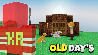 I Remember My Old Survival Day's In Minecraft ❣️🥰