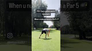 Every golfers worst nightmare #golf #viralshort #youtubegolf #golfing #golfboys