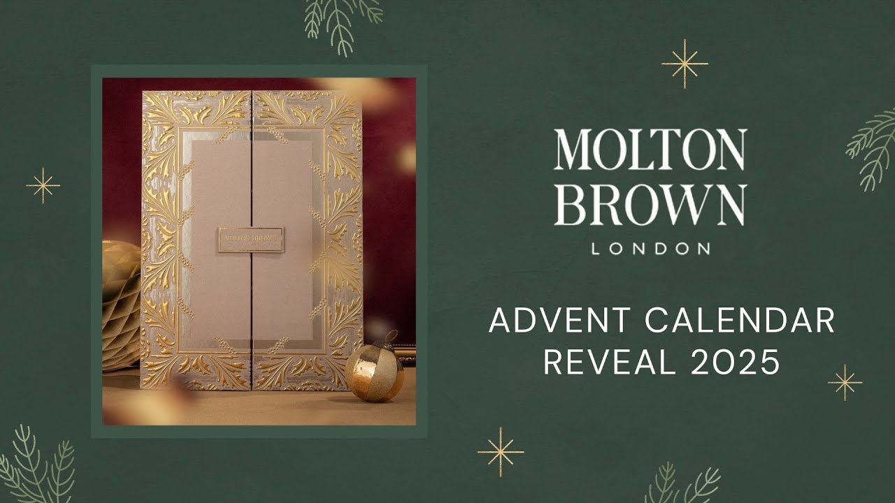 MOLTON BROWN ADVENT CALENDAR REVEAL 2025 - YouTube