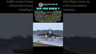 Back in March 1984, NATO repurposed the A29 highway as an emergency landing stri...