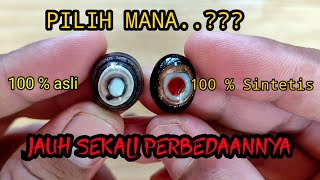 INILAH PERBEDAAN BATU MATA DEWA ASLI DAN SINTETIS