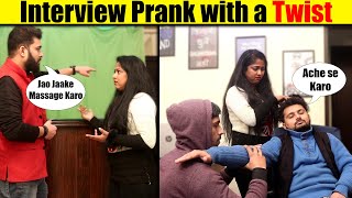 EPIC Interview Prank With a TWIST | Pranks in India 2021 | Unglibaaz