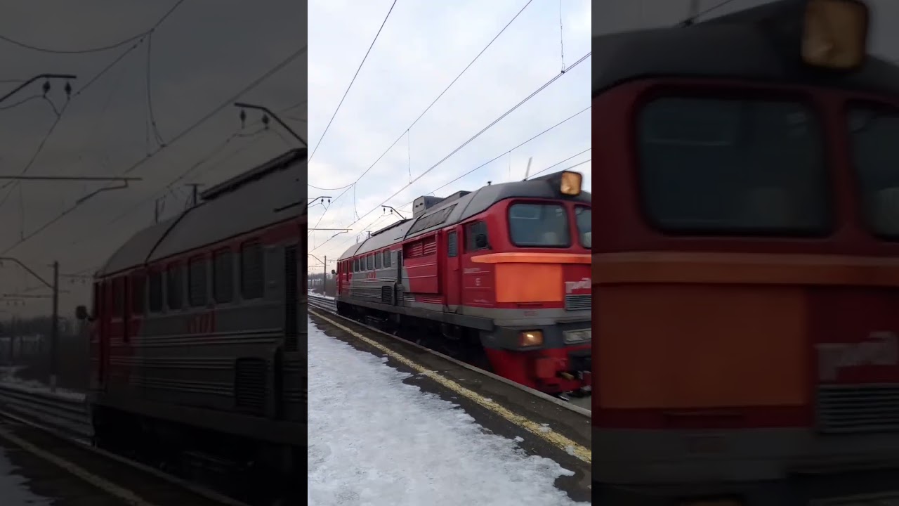 ДМ62-1740 резервом по станции Понтонная 