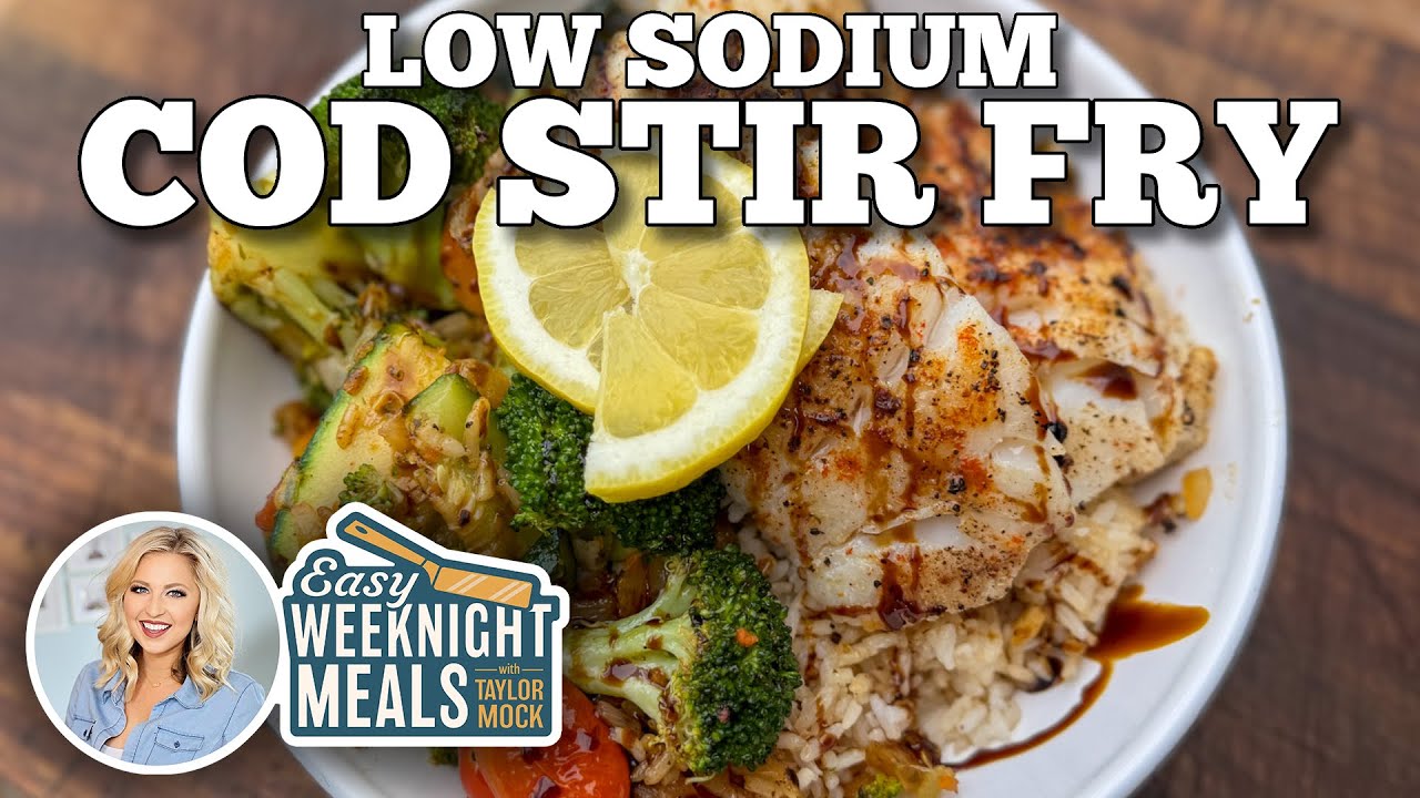 Простые блюда на будний день: жареная треска с низким содержанием натрия на сковороде Blackstone