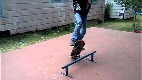 Pop shuvit to boardslide