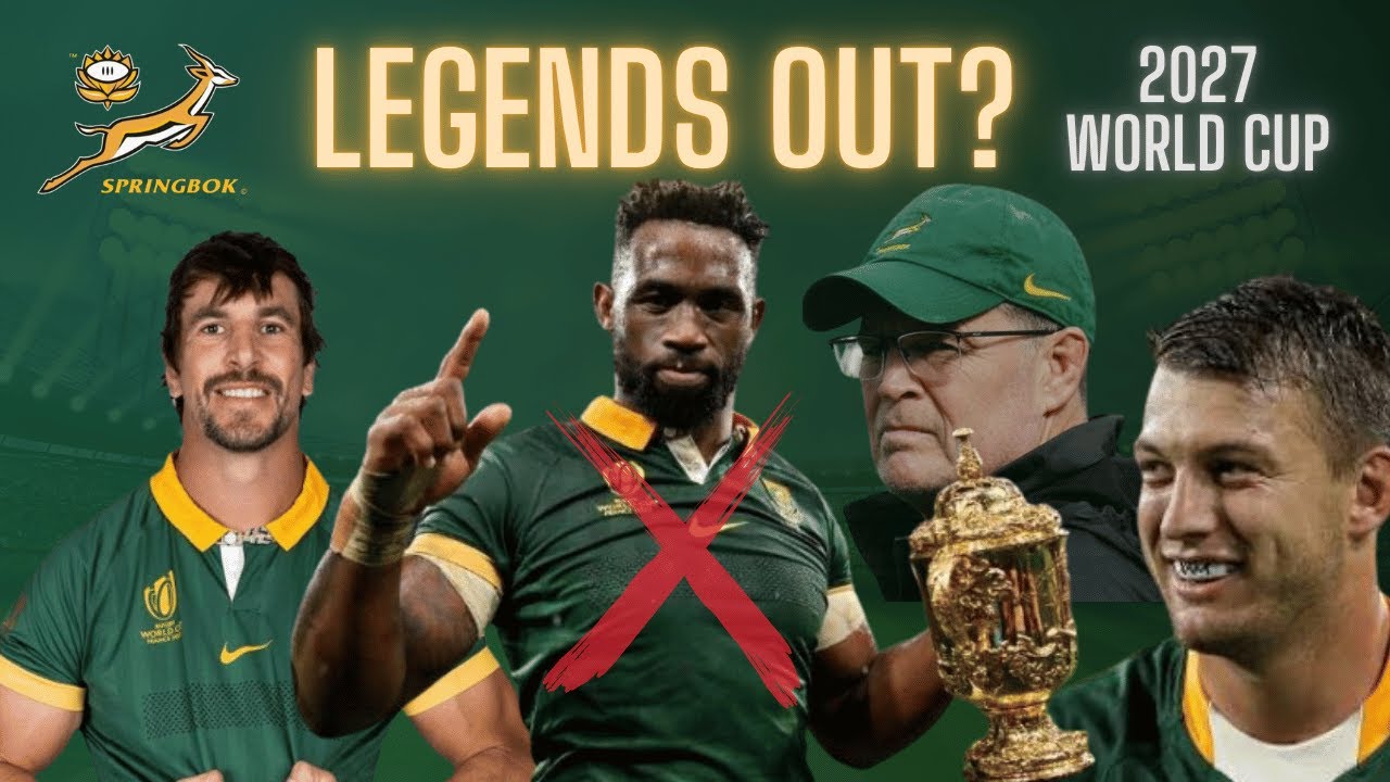 Will These 10 Springbok Legends Miss the 2027 Rugby World Cup?