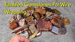 Gemstones Galore from my Double Tumbler: Agates, Jasper #jasper #agate  #lapidary #crystals #quartz