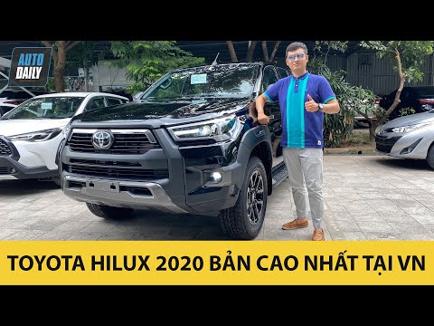 Trải nghiệm nhanh Toyota Hilux 2020 phiên bản cao cấp nhất, đấu Ford Ranger |Autodaily.vn|