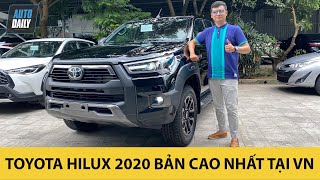 Trải nghiệm nhanh Toyota Hilux 2020 phiên bản cao cấp nhất, đấu Ford Ranger |Autodaily.vn|