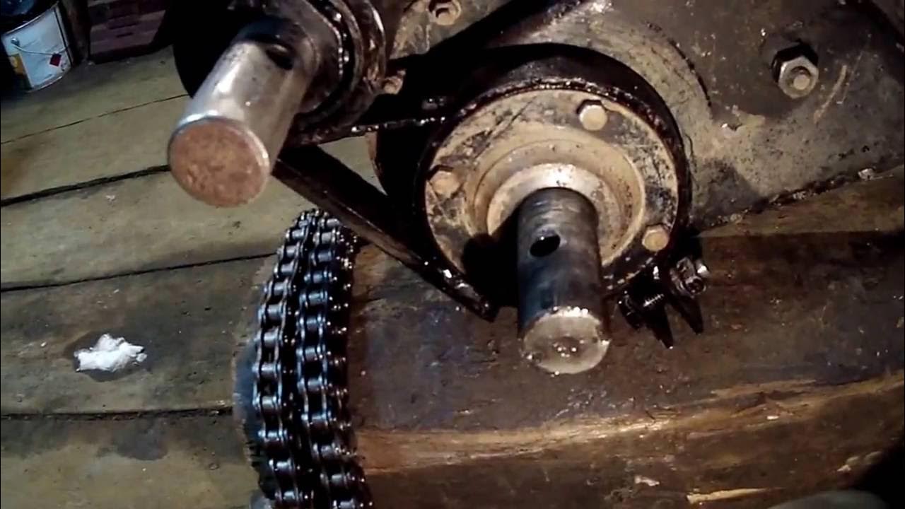 ходоуменьшитель для мотоблока своими руками чертежи