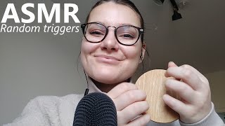 Random triggers (tapping, whispers, brushing, hand movements, mouth sounds etc) | ASMR svenska