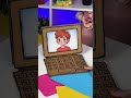 🧼 Learn HYGIENE with a CARDBOARD Laptop 💻 #fun #shorts