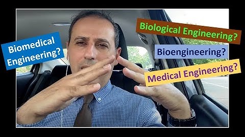 Biological Engineering, Bioengineering, Medical Engineering vs Biomedical Engineering #BME101 #007