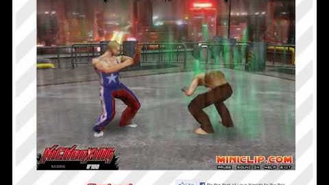 Amaizing kick-box 3D browser game! unity 3D engine.