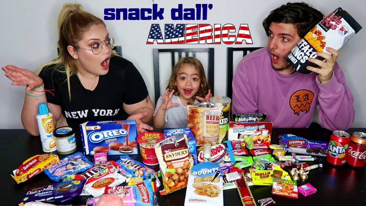 ASSAGGIAMO SNACK AMERICANI / PT 1 