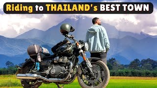 Exploring NORTH THAILAND on ROYAL ENFIELD | The Town of PAI