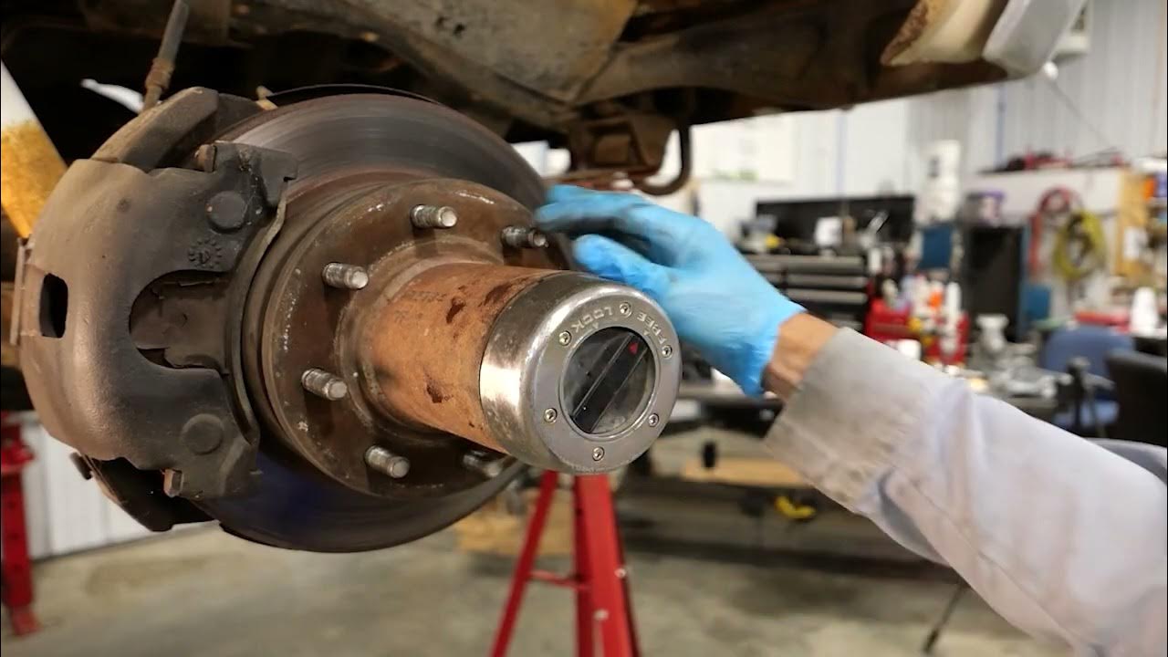 Warn Locking Hubs M256 Removal and Installation YouTube
