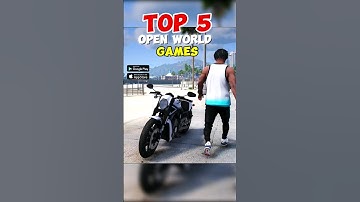 Top 5 open world games for android and iOS #openworldgames #openworldandroidgames