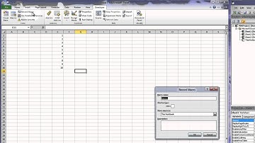 How to Record a Macro in Excel 2010
