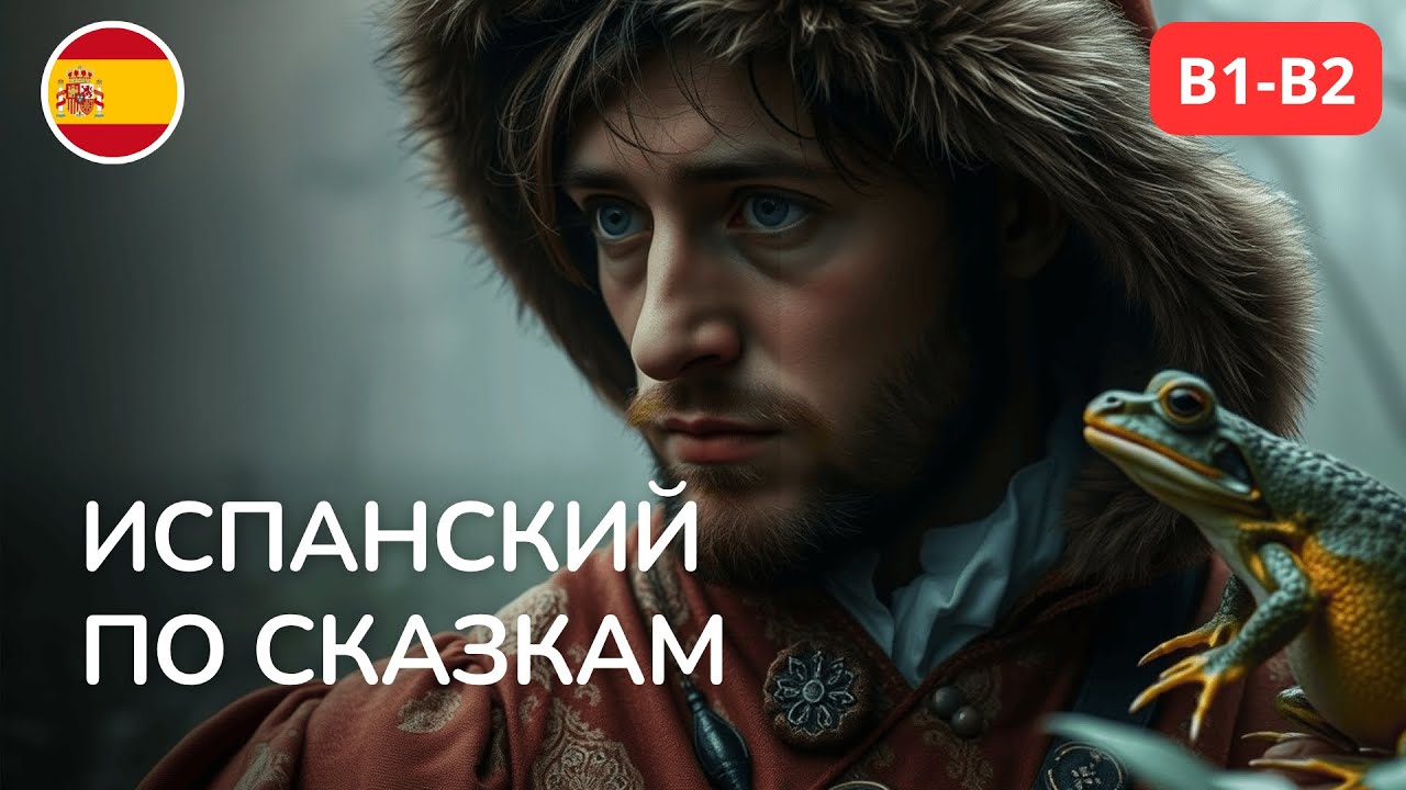 Слушай и понимай: испанский язык по сказке Царевна-лягушка (адаптировано для уровней B1–B2)