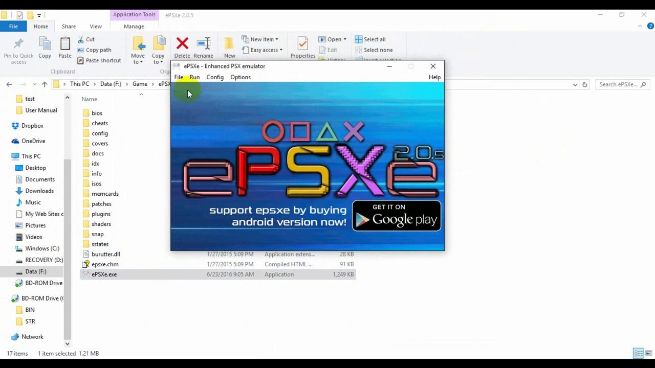 epsxe ecm tools