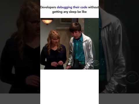 Developer debugging their code | #shorts #sheldoncooper #shortvideo #comedy