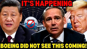 Boeing-vluchtverbod in China leidt tot massale annuleringen — CEO van Boeing geeft toe: "WE KUNNE...