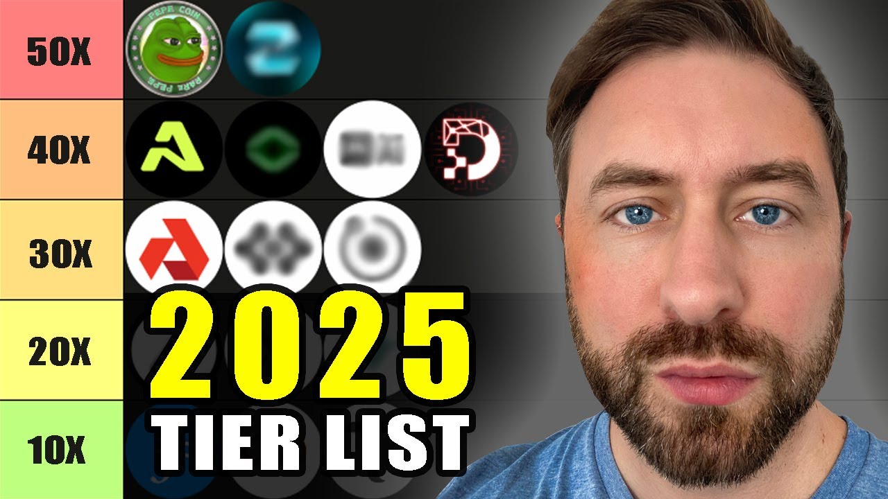 Crypto Ai Altcoin Tier List 2025 (10x to 50x Potential)