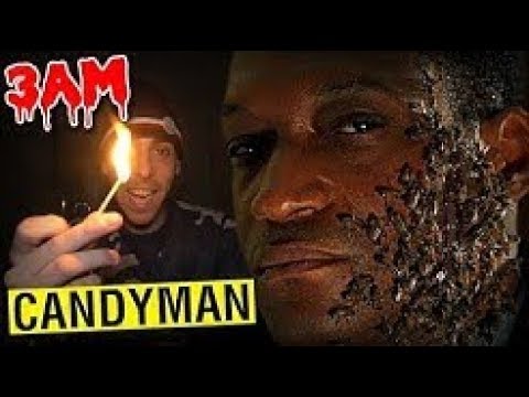 BREAKING ALL THE RULES OF THE CANDYMAN CHALLENGE AT 3AM CANDYMAN CAME TO MY HOUSE GONE WRONG