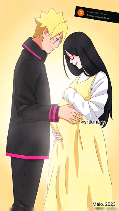 Boruto X Sarada ❤️♥️ #naruto #boruto #sarada #love #cute #shorts #short #trending