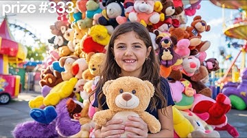 I Won Every Prize at a Theme Park!