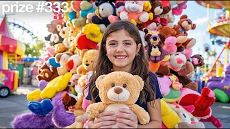 I Won Every Prize at a Theme Park!